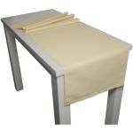 Beige Unifarbene Moderne Beties Tischbänder aus Baumwolle trocknergeeignet 