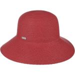 Reduzierte Rote Betmar Schlapphüte aus Stroh für Damen Einheitsgröße für den für den Sommer 