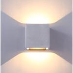 Reduzierte Graue Moderne LED Wandlampen aus Beton 