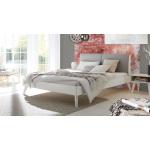 Reduzierte Weiße Skandinavische Betten lackiert aus Massivholz 160x200 
