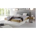 Reduzierte Betten mit Bettkasten aus Eiche mit Stauraum 100x200 