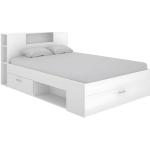 Weiße Kauf-Unique Betten aus Holz mit Schublade 140x190 