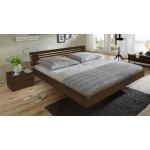 Reduzierte Hellbraune Betten mit Bettkasten aus Massivholz 140x200 