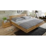 Reduzierte Betten mit Bettkasten aus Massivholz 180x200 