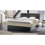 Reduzierte Weiße Rustikale Betten mit Bettkasten aus Massivholz mit Stauraum 180x200 