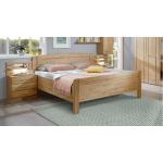 Reduzierte Moderne Betten Landhausstil aus Massivholz 200x190 