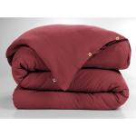 Rote Vintage Bettwäsche Sets & Bettwäsche Garnituren aus Baumwolle 240x220 