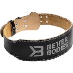 Better Bodies Weight Lifting Belt, Black, M