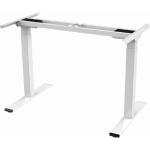 Weiße Moderne Schreibtisch-Gestelle höhenverstellbar Breite 150-200cm, Höhe 150-200cm, Tiefe 50-100cm 3 Personen 