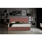 Rosa Atlantic Home Collection Betten mit Bettkasten aus Kunststoff 140x200 mit Härtegrad 3 