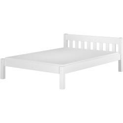 Weiße Betten mit Matratze aus Massivholz 120x200 