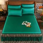 Hellblaue Unifarbene Bettwäsche Sets & Bettwäsche Garnituren aus Baumwolle 