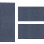 Blaue Floordirekt Bettumrandungen aus Polypropylen 3-teilig 