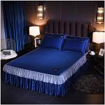 Bettvolant Bettrock Tagesdecke Ruffle Bettüberwurf Verbessert Die Atmosphäre des Zimmers Bettwäsche Prinzessinnen-Stil (Color : G, Size : 1.8x2.0m)