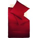 Reduzierte Rote Fleuresse Colours bügelfreie Bettwäsche aus Jersey trocknergeeignet 135x200 
