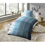 Blaue Kinzler Bettwäsche Sets & Bettwäsche Garnituren aus Baumwolle 2-teilig 