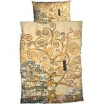 Bunte Jugendstil Casatex Gustav Klimt Baumwollbettwäsche aus Baumwolle 135x200 