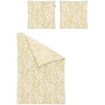 Reduzierte Goldene Paisley IRISETTE Nachhaltige Baumwollbettwäsche aus Mako-Satin trocknergeeignet 135x200 