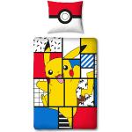 Reduzierte Bunte Pokemon Pikachu Kopfkissenbezüge aus Textil maschinenwaschbar 135x200 