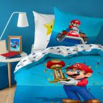 CTI Super Mario Mario Kart Kissenbezüge & Kissenhüllen aus Baumwolle trocknergeeignet 135x200 