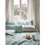 Reduzierte Grüne IRISETTE Bettwäsche Sets & Bettwäsche Garnituren aus Mako-Satin 155x220 