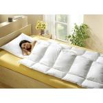Bettwarenprogramm mit extra hohem Daunenanteil Warm Größe 103 (Decke 135/200 cm) Weiss