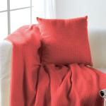 Orange Bettwaren-Shop Tagesdecken & Bettüberwürfe aus Baumwolle 240x220 
