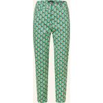 Hellgrüne Betty Barclay Stoffhosen mit Reißverschluss aus Baumwolle für Damen Größe S 