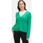 Grüne Unifarbene Betty Barclay V-Ausschnitt Damencardigans Größe XL 