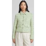 Grüne Business Betty Barclay Baumwollblazer aus Baumwolle für Damen Übergrößen 