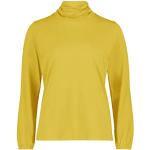 Olivgrüne Langärmelige Betty Barclay Rollkragen T-Shirts enganliegend für Damen Größe L 