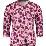 Reduzierte Pinke Gepunktete 3/4-ärmelige Betty Barclay T-Shirts aus Jersey für Damen Größe S 