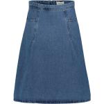 Blaue Unifarbene Casual Betty Barclay Jeansröcke aus Denim für Damen Größe L 