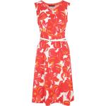 Rote Blumenmuster Elegante Betty Barclay V-Ausschnitt Sommerkleider für Damen Größe S für den für den Sommer 