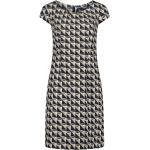Bunte Halblangärmelige Betty Barclay Freizeitkleider mit Reißverschluss aus Polyester enganliegend für Damen Größe XL 