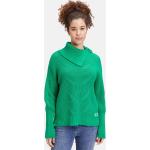 Grüne Unifarbene Betty Barclay Rollkragen Grobstrickpullover für Damen Größe XL für den für den Herbst 