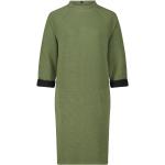 Grüne Unifarbene Elegante Kurzärmelige Betty Barclay Jerseykleider mit Reißverschluss aus Jersey für Damen Größe M 