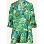 Reduzierte Hellgrüne 3/4-ärmelige Betty Barclay Transparente Blusen & durchsichtige Blusen durchsichtig aus Viskose für Damen Größe L 