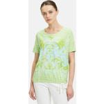 Grüne Blumenmuster Betty Barclay T-Shirts mit Glitzer für Damen Übergrößen 1-teilig 