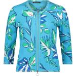Blaue Blumenmuster Betty Barclay Shirtjacken für Damen Größe L 