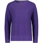 Violette Unifarbene Casual Langärmelige Betty Barclay Strickpullover für Damen Größe L für den für den Herbst 