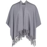 Reduzierte Graue Unifarbene Betty Barclay V-Ausschnitt Damensweatshirts aus Polyamid für den für den Herbst 