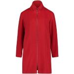 Rote Betty Barclay Wollmäntel aus Wolle für Damen Größe L für den für den Herbst 