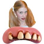 Betty Bob Falsche Zähne rosa gelb