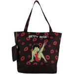 Betty Boop Damenreisetaschen mit Reißverschluss aus Stoff 