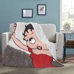 Betty Boop Decke Fleece Dekoration Reisen Geschenke Für Sie