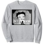 Graue Betty Boop Herrensweatshirts Größe S 