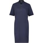 Blaue BETTY & CO Midi Shirtkleider aus Polyamid für Damen Größe L 