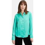 Reduzierte Grüne Unifarbene BETTY & CO Hemdblusen für Damen Größe L 