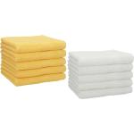 Gelbe Betz Gästehandtücher aus Baumwolle maschinenwaschbar 30x50 10-teilig 